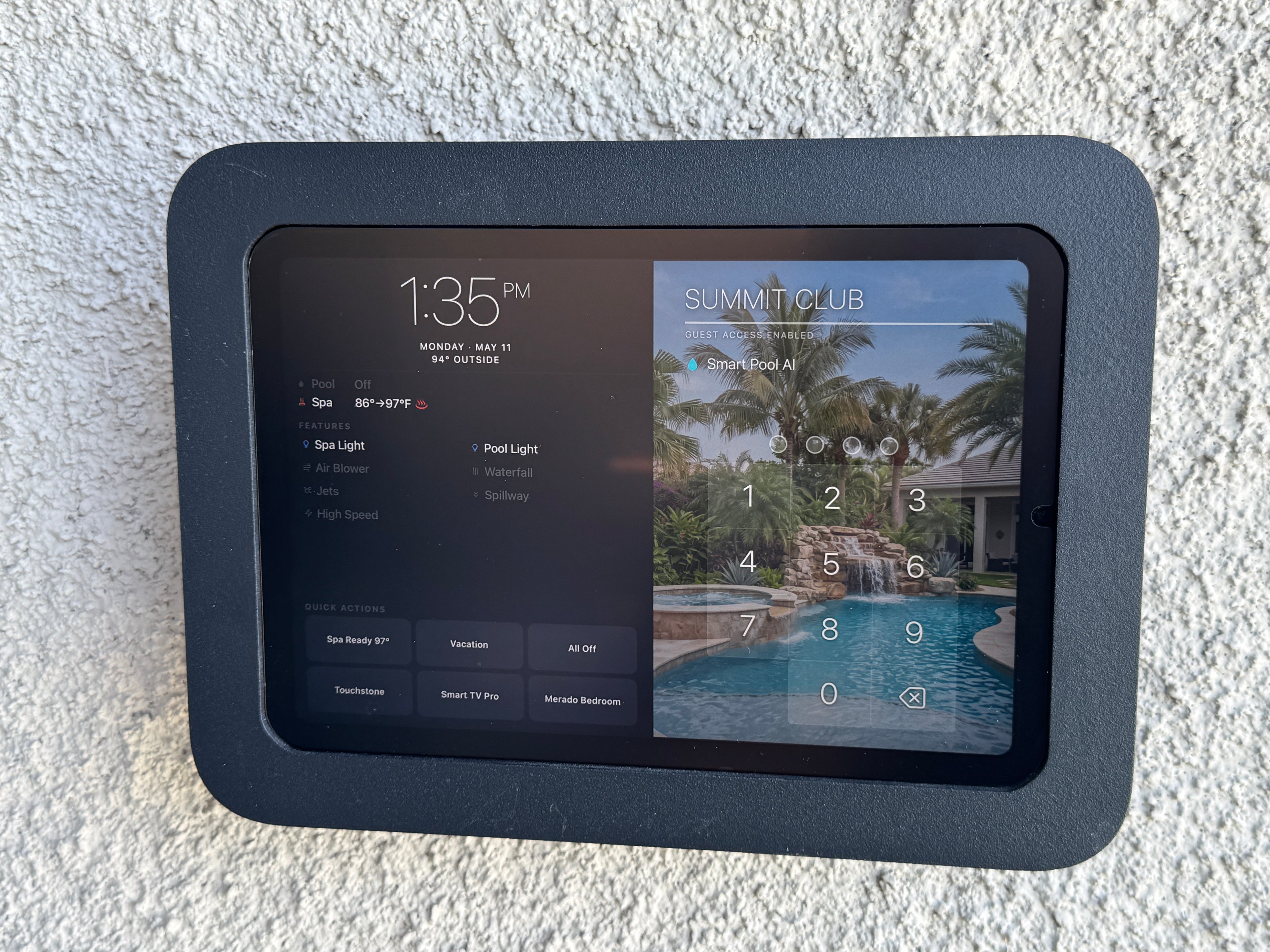 Smart Pool Kiosk - Mini - Wall